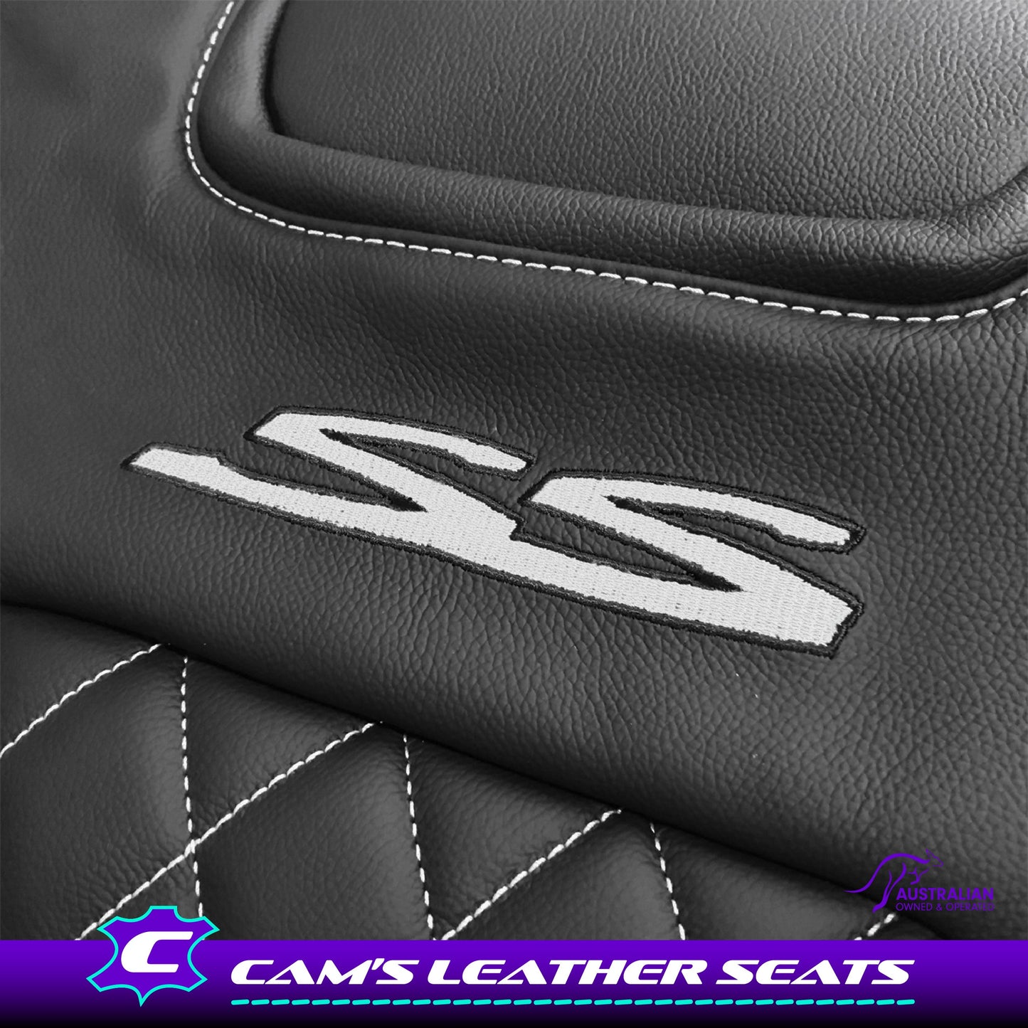 LEATHER SEATS TRIM KIT FOR HOLDEN VE SS SEDAN DIAMOND STITCH CHOOSE COLOUR