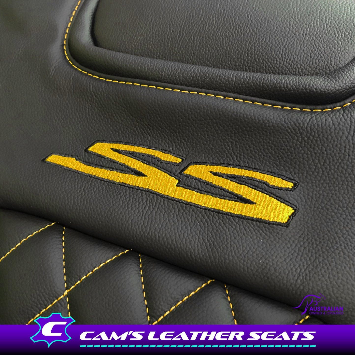 LEATHER SEATS TRIM KIT FOR HOLDEN VE SS UTE DIAMOND STITCH INSERTS CHOOSE COLOUR