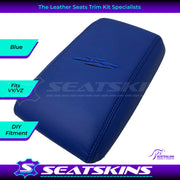 CONSOLE COVER LEATHER ARM REST LID COVER TO FIT VY / VZ HOLDEN SS BLUE