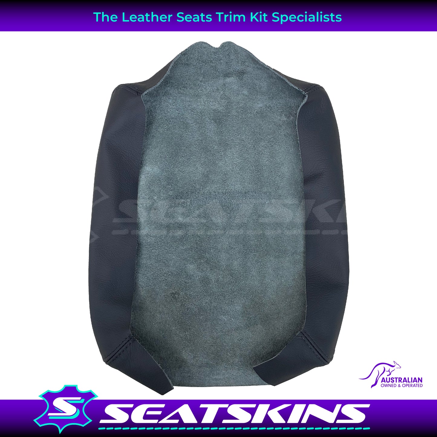 CONSOLE COVER LEATHER ARM REST FOR TOYOTA LANDCRUISER 200 SERIES DARK GREY