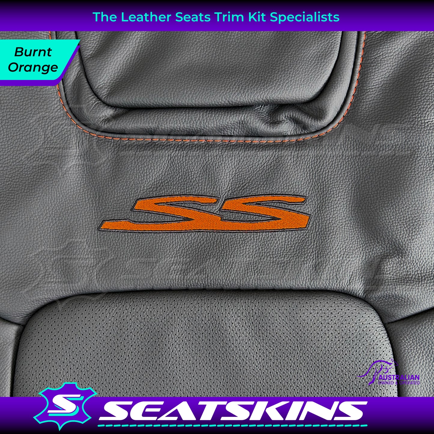 LEATHER SEATS TRIM KIT FOR VE SS UTE CHOOSE YOUR COLOUR