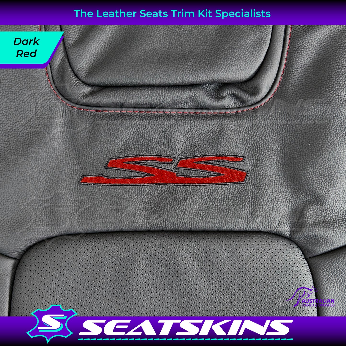LEATHER SEATS TRIM KIT FOR VE SS UTE CHOOSE YOUR COLOUR