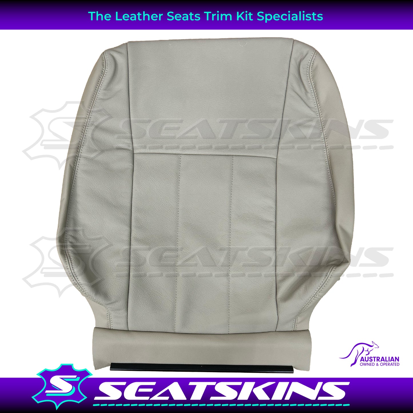 SINGLE BACKREST TRIM FOR TOYOTA 100 SERIES LIGHT BEIGE GX/GXL DRIVER OR PASSENGER