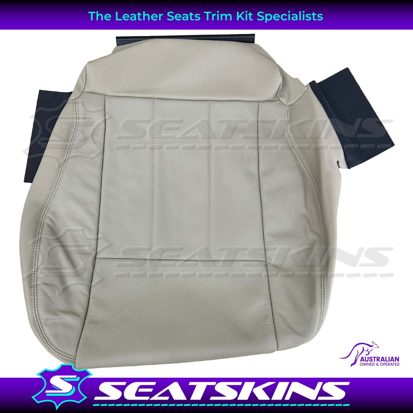 SINGLE CUSHION TRIM FOR TOYOTA 100 SERIES LIGHT BEIGE GX/GXL DRIVER OR PASSENGER