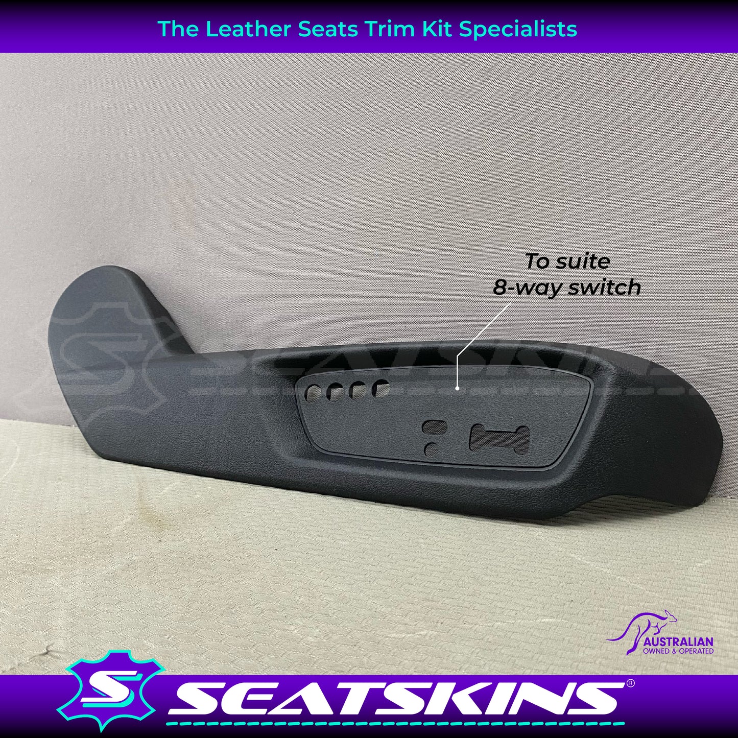 Plastic Seat Side Trim for to fit Holden VE Calais drivers RH seat