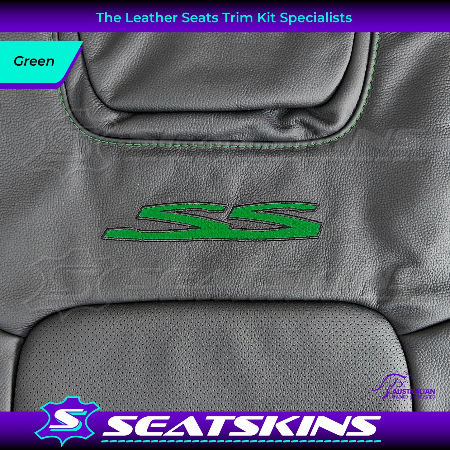 LEATHER SEATS TRIM KIT FOR VE SS UTE CHOOSE YOUR COLOUR