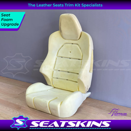 Foams Set for Ford GTP style fits BA / BF XR - 1 front seat foam upgrade - For pair buy 2