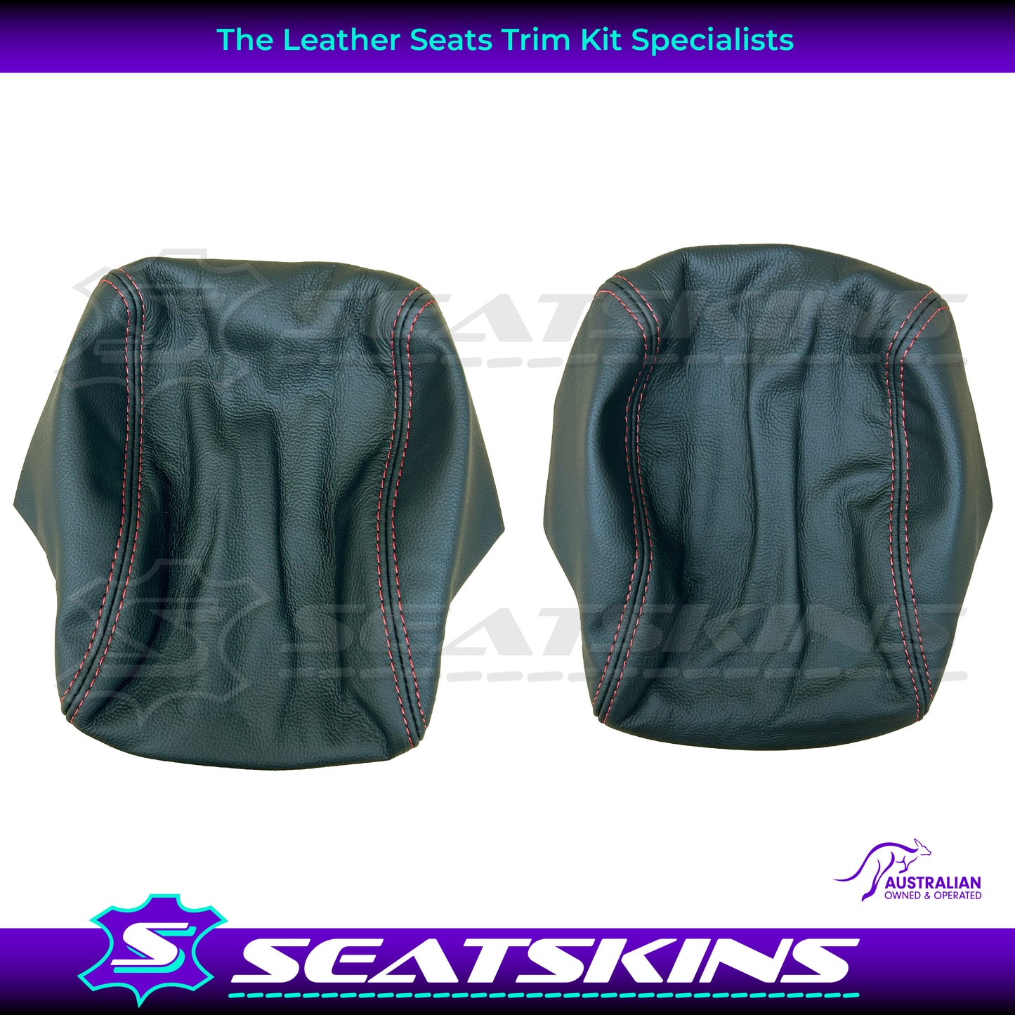 LEATHER SEATS TRIM KIT FOR VE GTS UTE MALOO DIAMOND STITCHING CHOOSE YOUR COLOUR