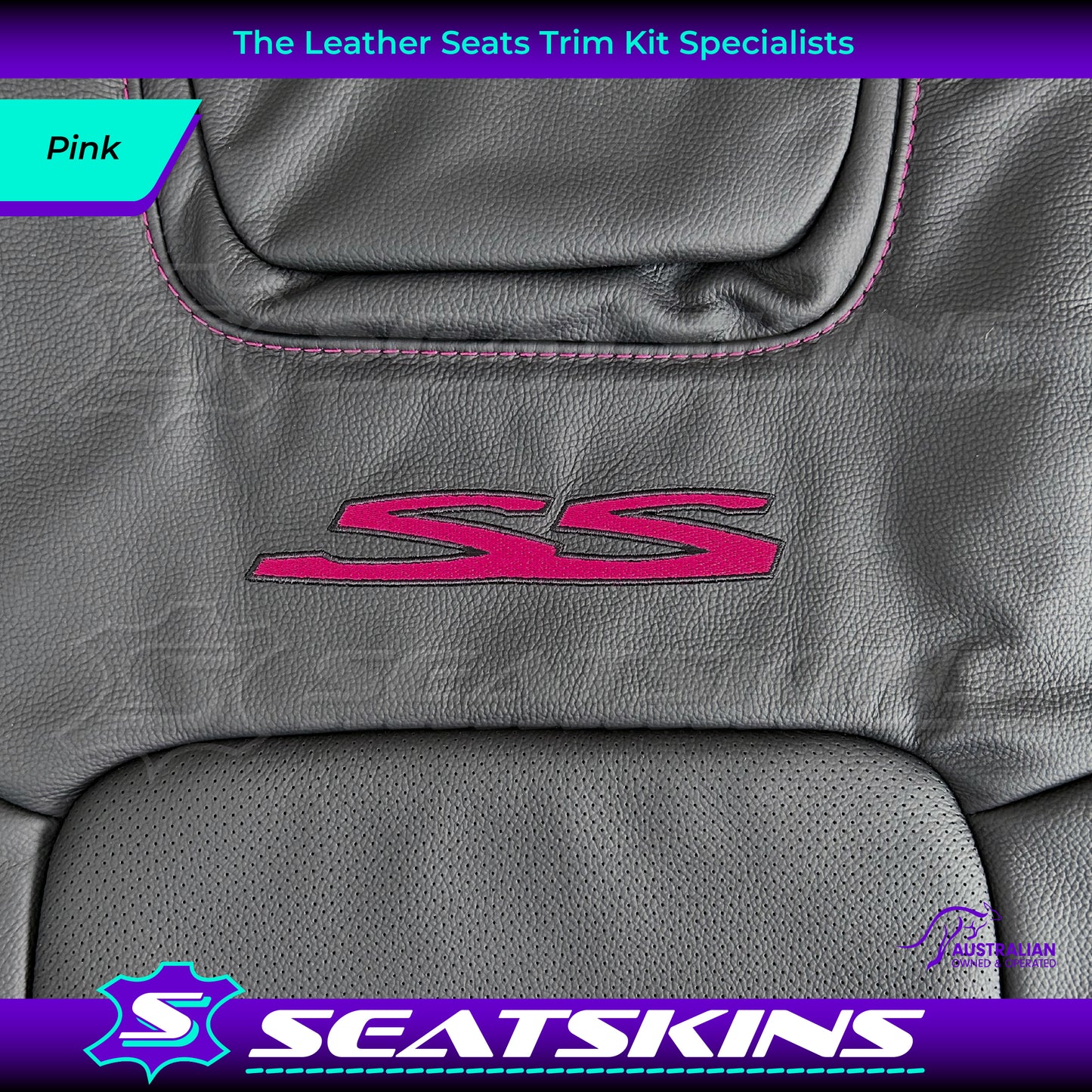 LEATHER SEATS TRIM KIT FOR VE SS UTE CHOOSE YOUR COLOUR