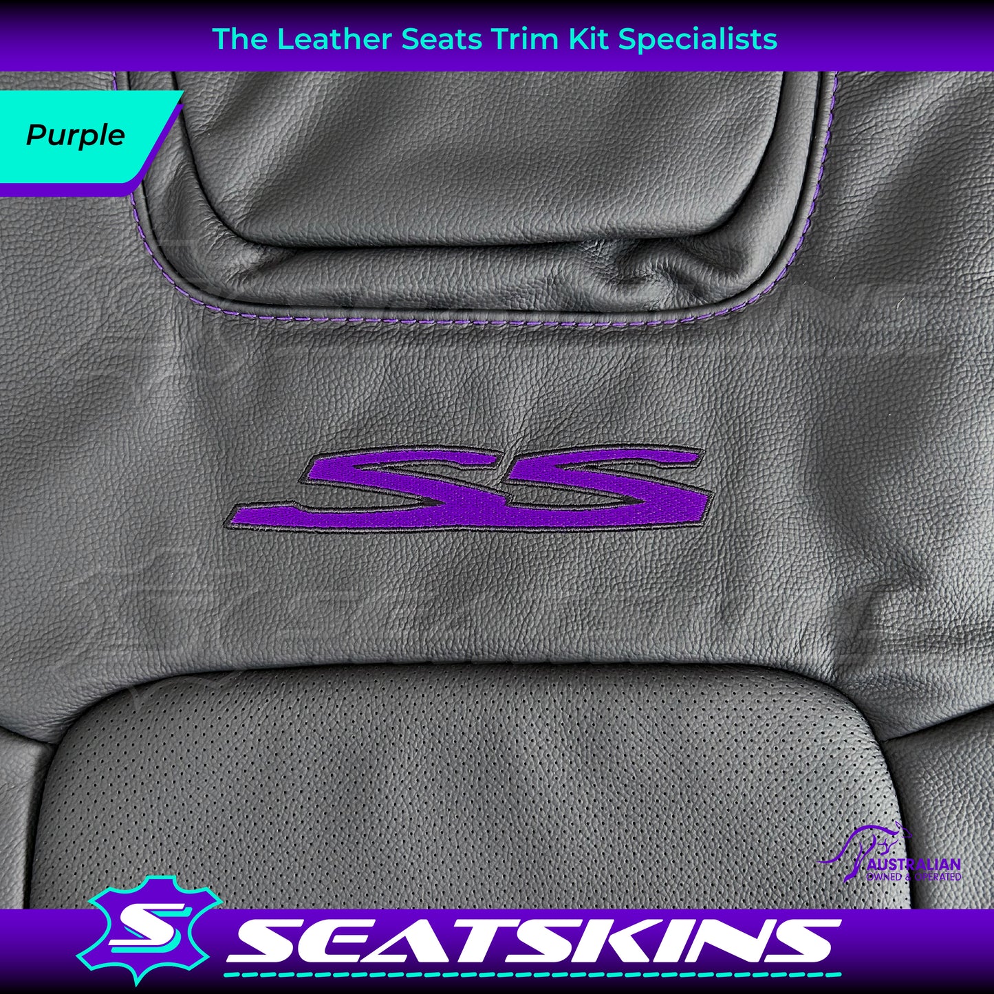 LEATHER SEATS TRIM KIT FOR VE SS UTE CHOOSE YOUR COLOUR