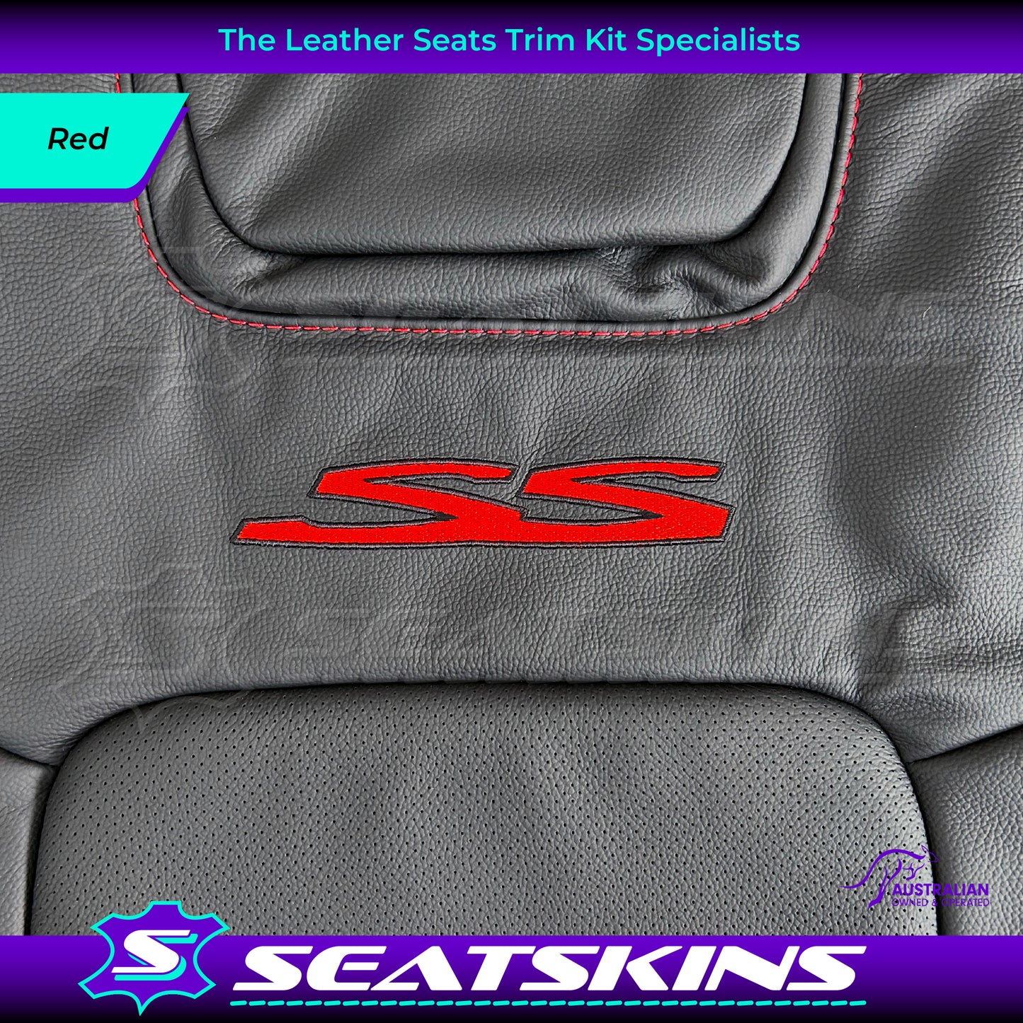 LEATHER SEATS TRIM KIT FOR VE SS UTE CHOOSE YOUR COLOUR