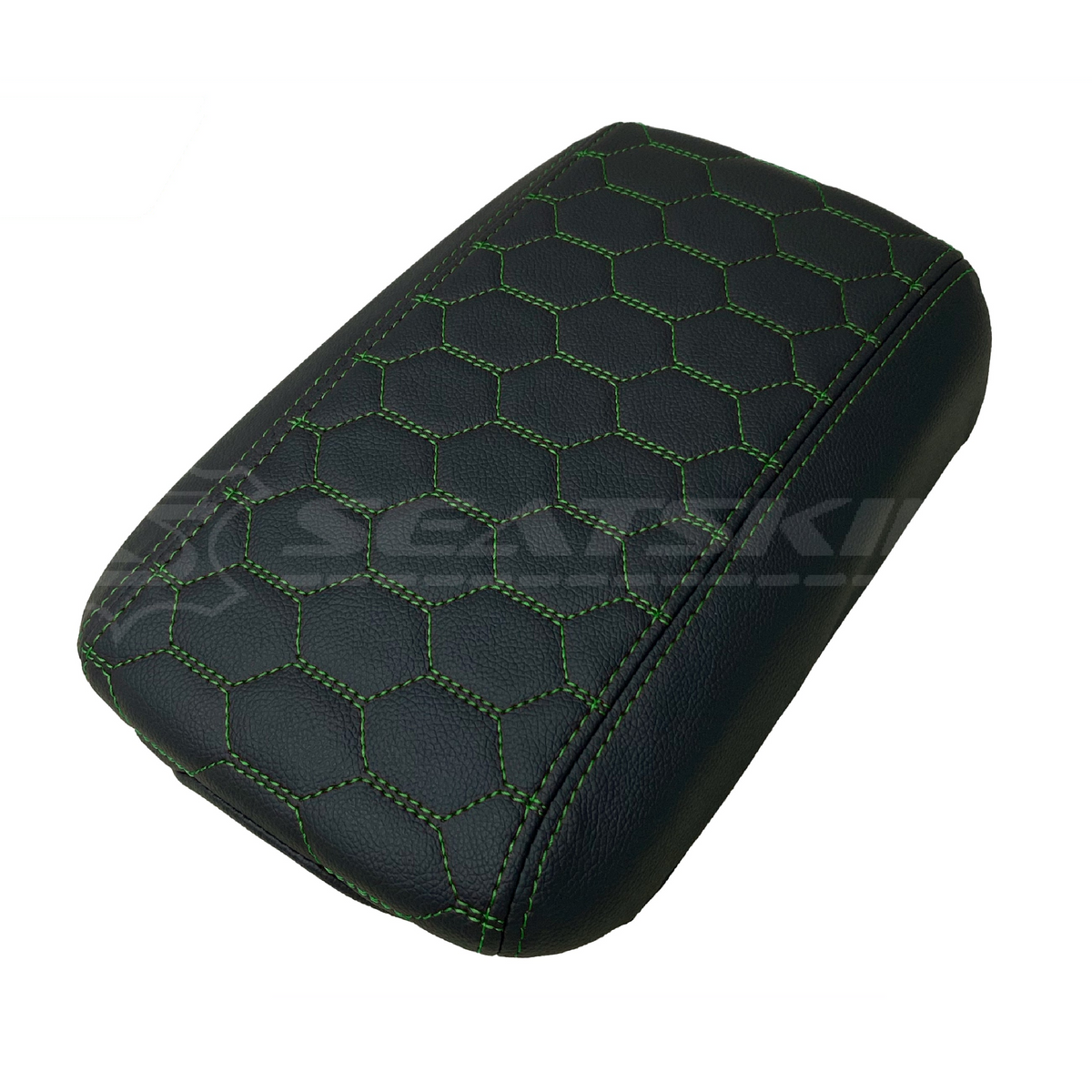 CONSOLE COVER ARM REST CUSTOM TO FIT HOLDEN VE VF MID HEXAGON STITCH CHOOSE COLOUR