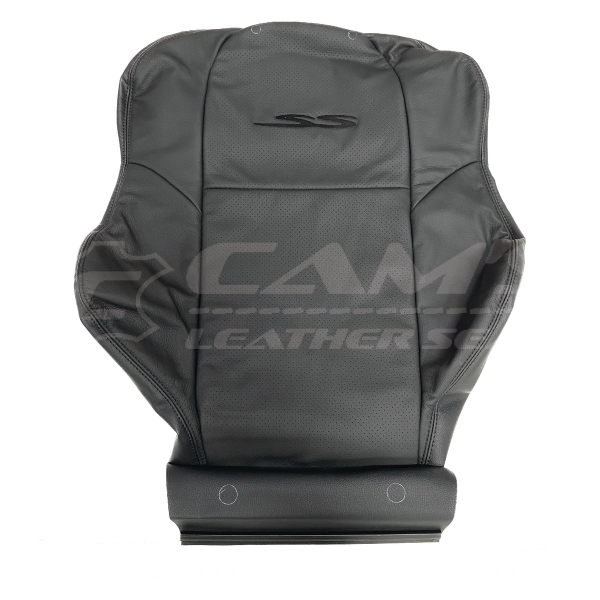 LEATHER TRIM FOR HOLDEN FRONT SEAT BACK REST VT/VX/VU SS ANTHRACITE LH OR RH