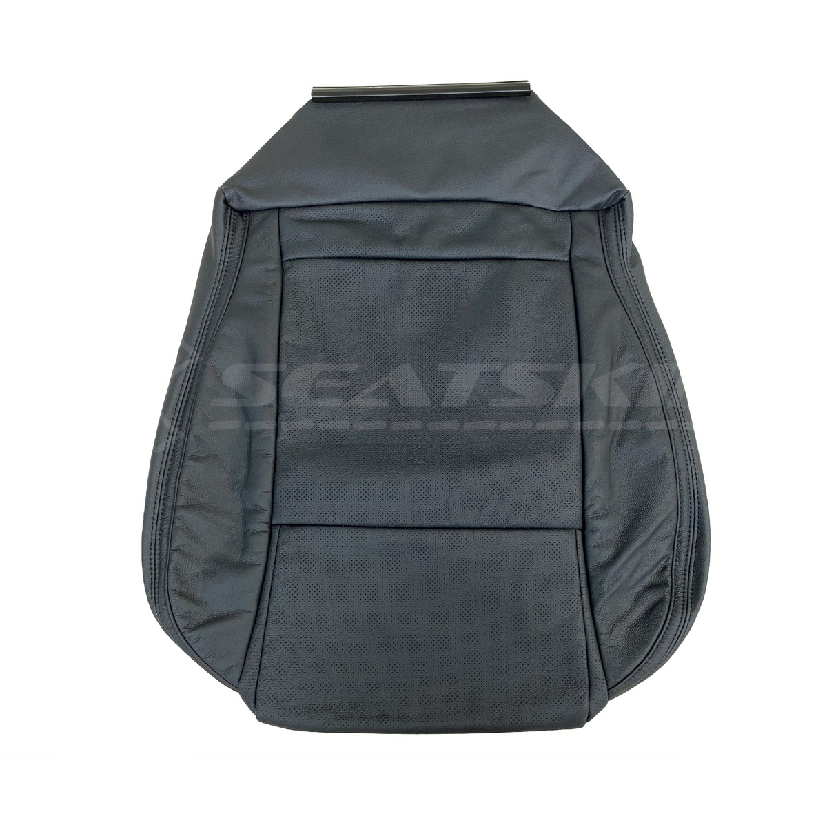 LEATHER SEATS TRIM KIT FOR VE SS 2 FRONT SEATS UTE ONYX BLACK FACTORY STYLE
