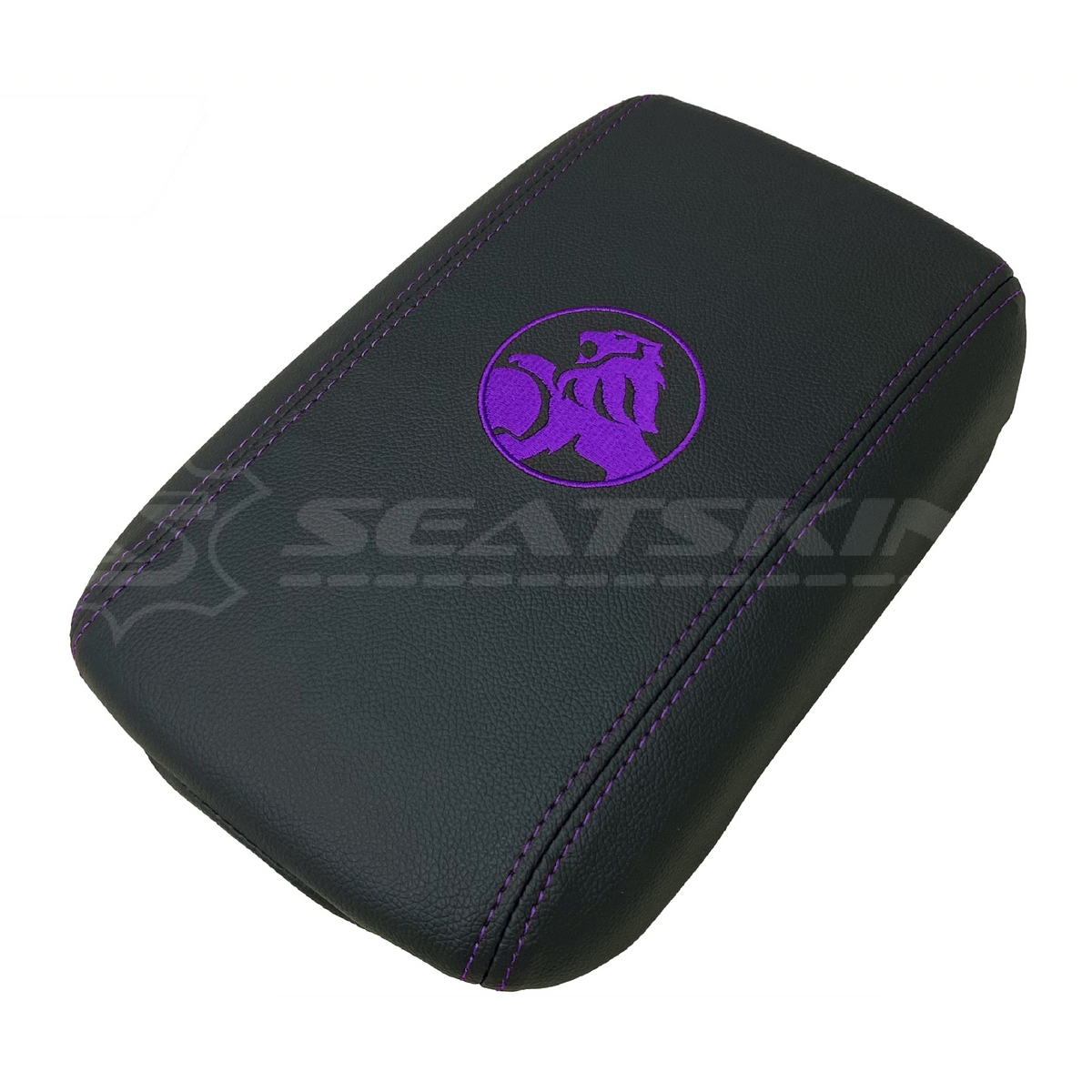 CONSOLE COVER ARM REST CUSTOM TO FIT HOLDEN VE VF LION LOGO MID CHOOSE COLOUR