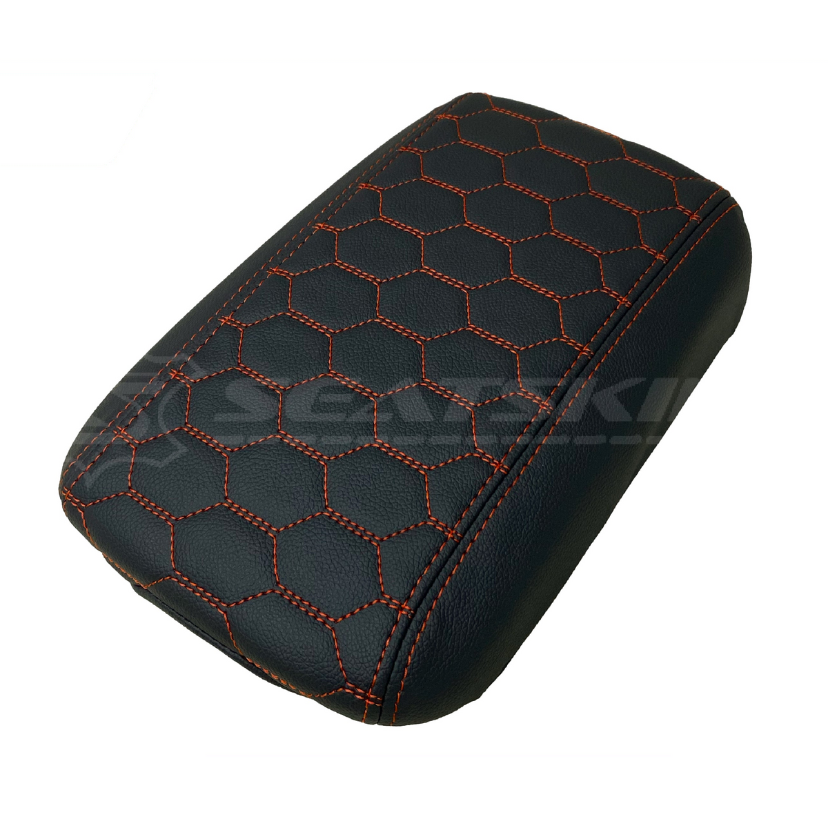 CONSOLE COVER ARM REST CUSTOM TO FIT HOLDEN VE VF MID HEXAGON STITCH CHOOSE COLOUR