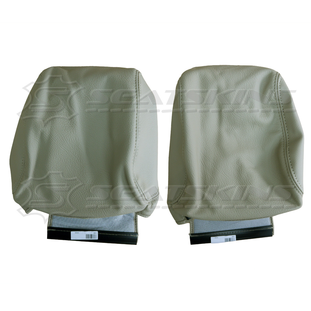 Replacement leather seat trim kit for TOYOTA LANDCRUISER 100 series sahara beige 2 seats – product view 4