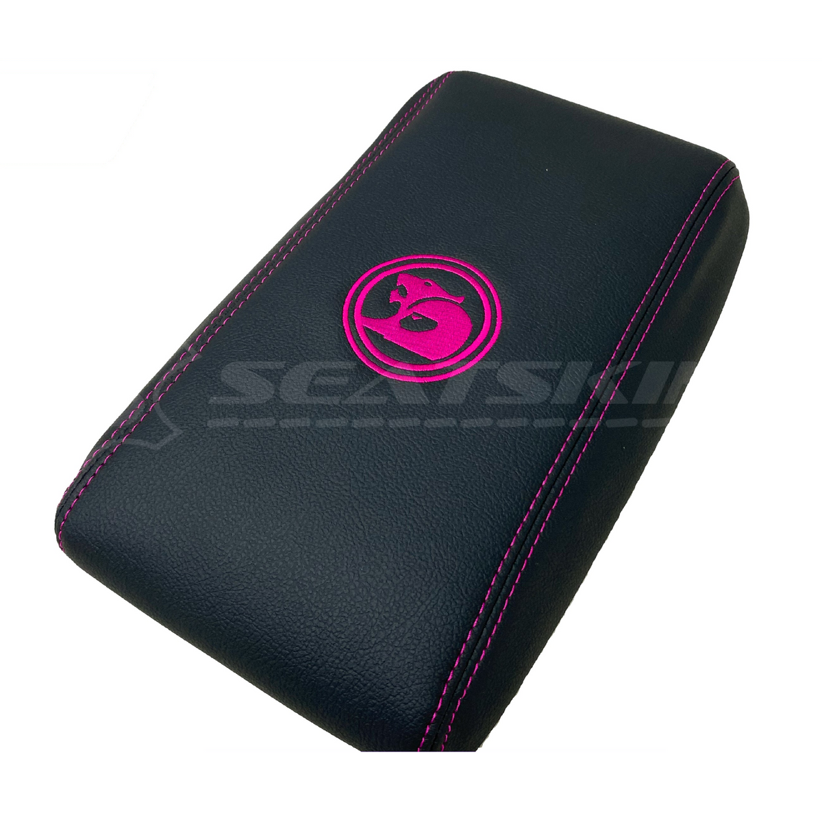CONSOLE COVER ARM REST CUSTOM TO FIT HOLDEN VY VZ HSV LOGO CHOOSE COLOUR