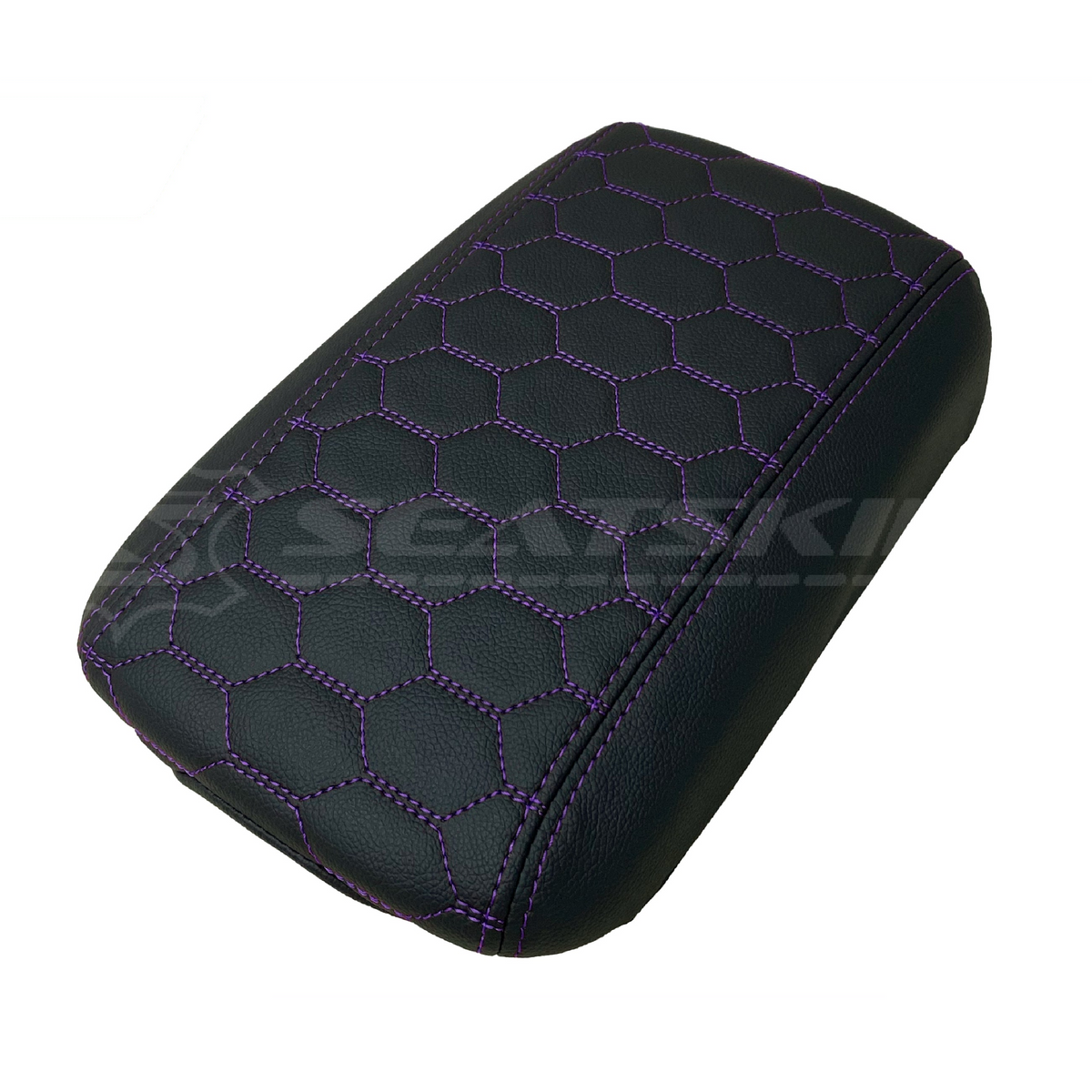 CONSOLE COVER ARM REST CUSTOM TO FIT HOLDEN VE VF MID HEXAGON STITCH CHOOSE COLOUR