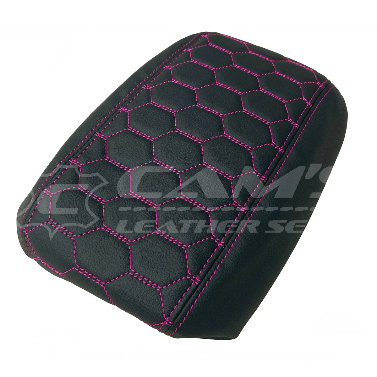 CONSOLE COVER ARM REST CUSTOM TO FIT HOLDEN VT VX VU HEXAGON STITCH CHOOSE COLOUR