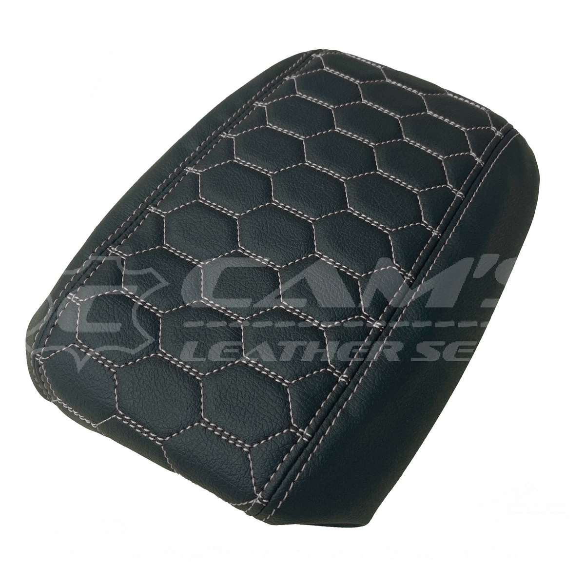 CONSOLE COVER ARM REST CUSTOM TO FIT HOLDEN VT VX VU HEXAGON STITCH CHOOSE COLOUR