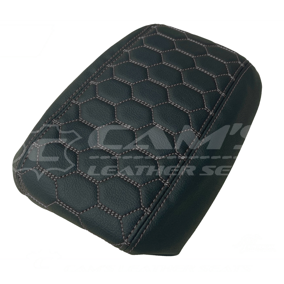 CONSOLE COVER ARM REST CUSTOM TO FIT HOLDEN VT VX VU HEXAGON STITCH CHOOSE COLOUR