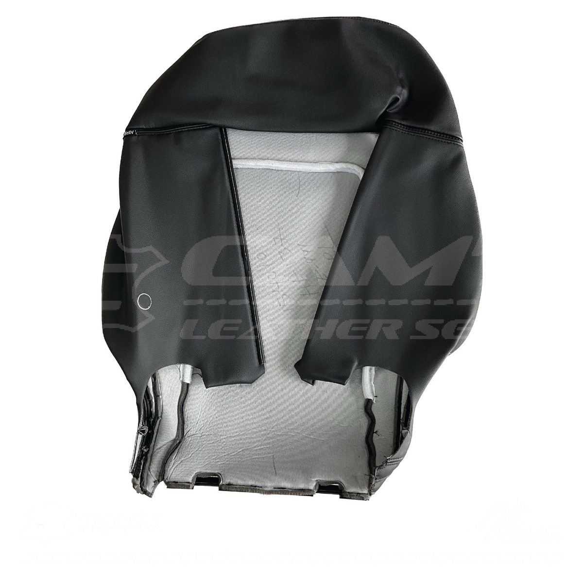 LEATHER TRIM FOR HOLDEN FRONT SEAT BACK REST VE SS SSV ONYX GREY LH OR RH