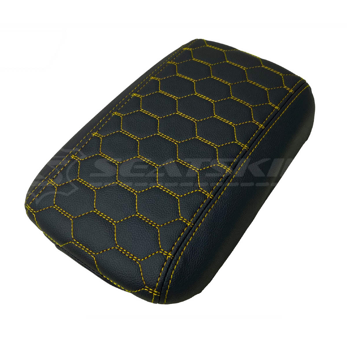 CONSOLE COVER ARM REST CUSTOM TO FIT HOLDEN VE VF MID HEXAGON STITCH CHOOSE COLOUR