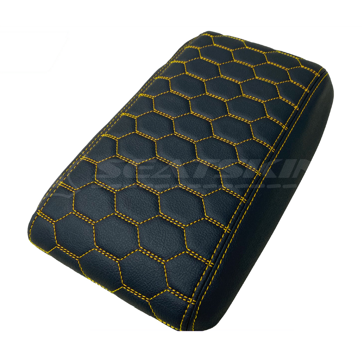 CONSOLE COVER ARM REST CUSTOM TO FIT HOLDEN VY VZ HEXAGON STITCH CHOOSE COLOUR