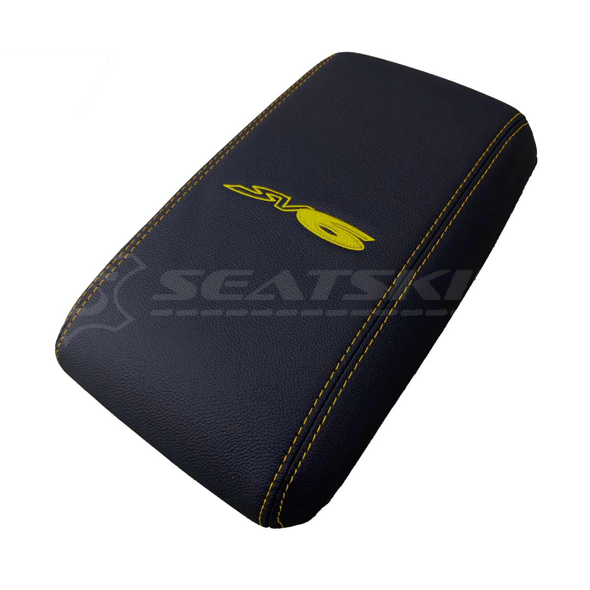 CONSOLE COVER ARM REST CUSTOM TO FIT HOLDEN VY VZ SV6 LOGO CHOOSE COLOUR