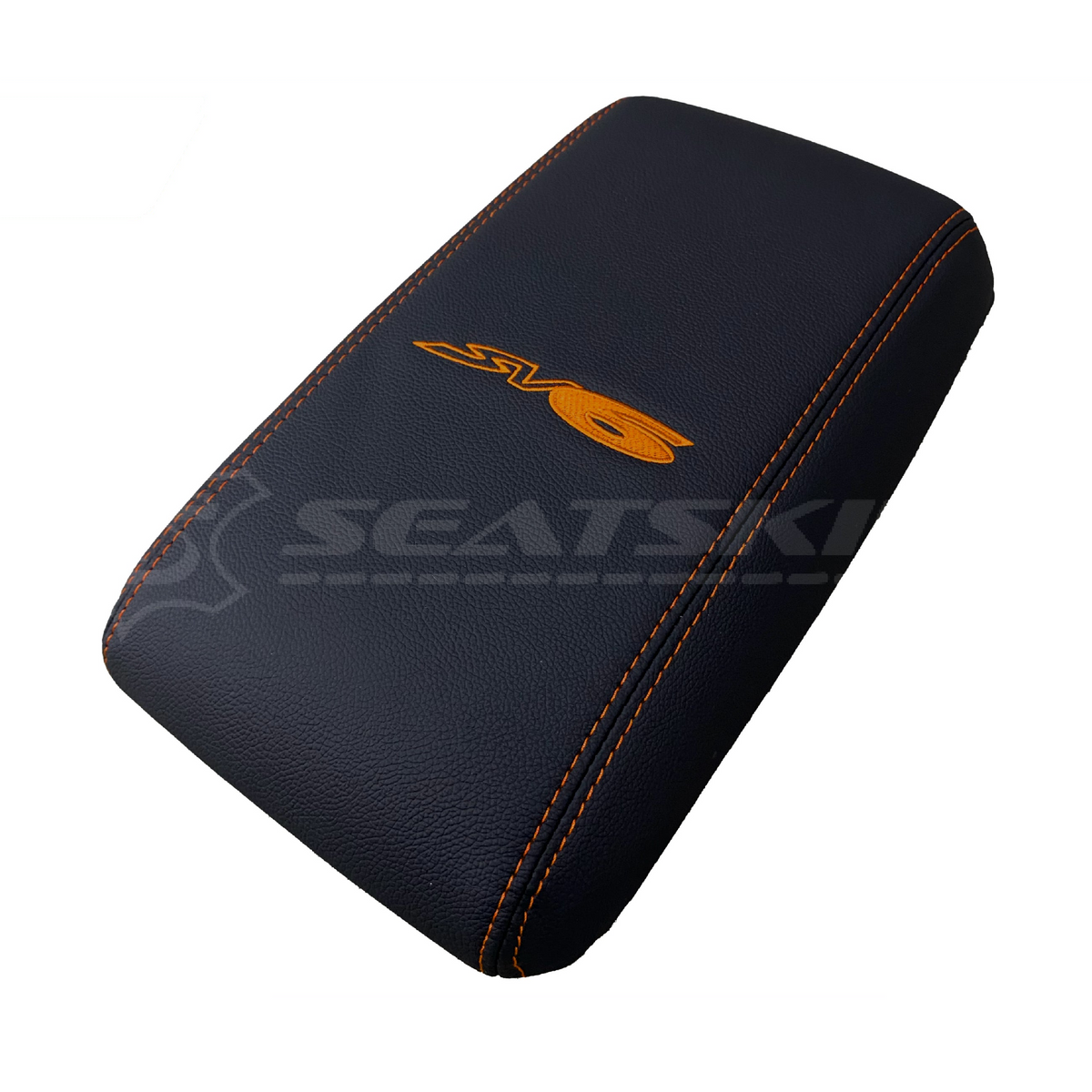 CONSOLE COVER ARM REST CUSTOM TO FIT HOLDEN VY VZ SV6 LOGO CHOOSE COLOUR