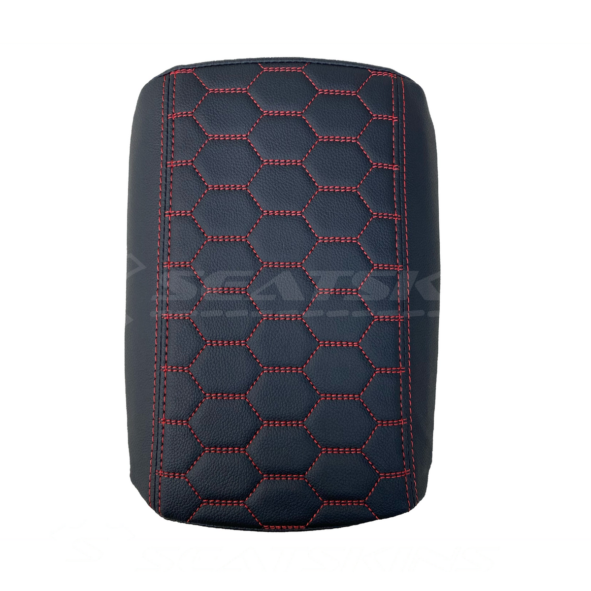 CONSOLE COVER ARM REST CUSTOM TO FIT HOLDEN VE VF LOW HEXAGON STITCH CHOOSE COLOUR