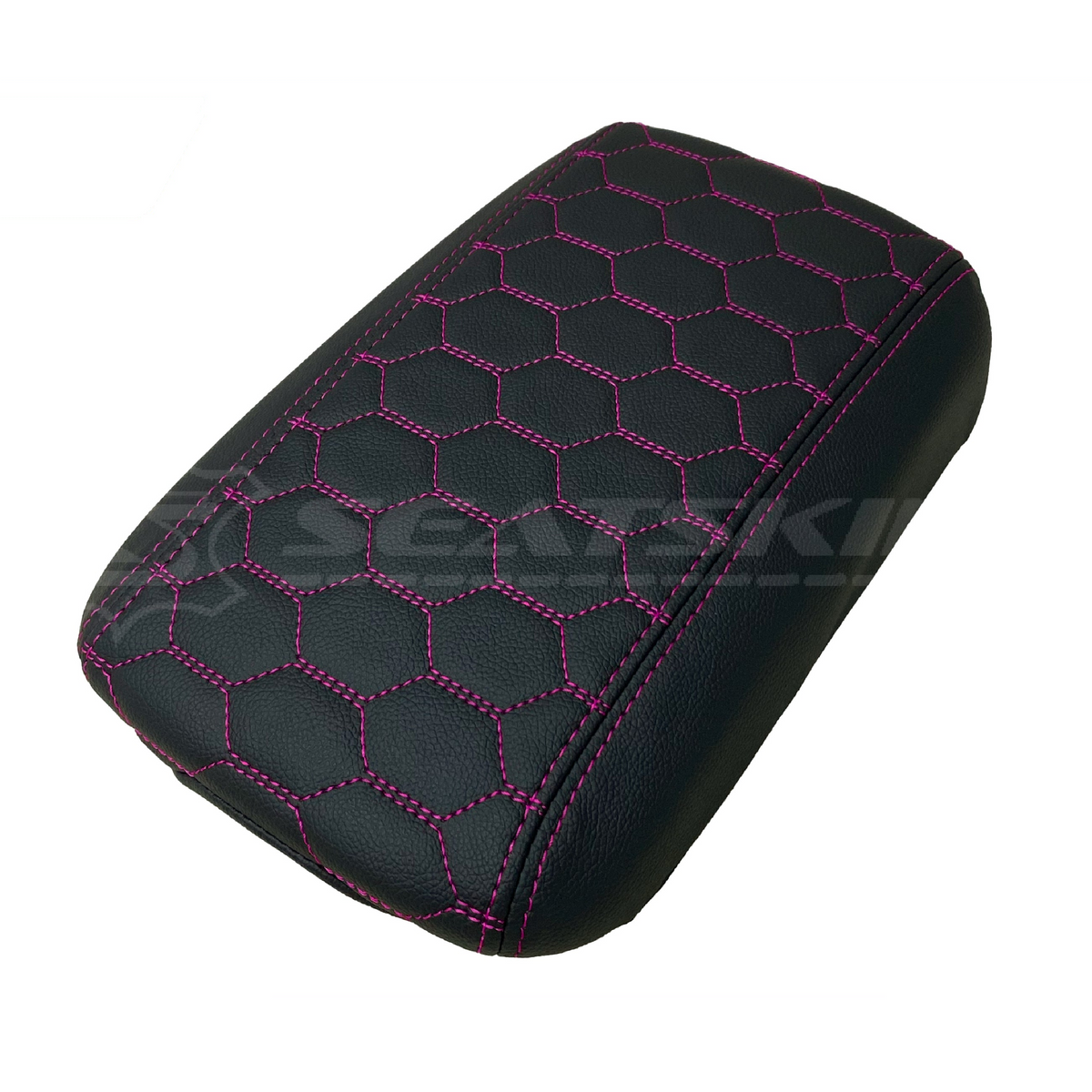 CONSOLE COVER ARM REST CUSTOM TO FIT HOLDEN VE VF MID HEXAGON STITCH CHOOSE COLOUR