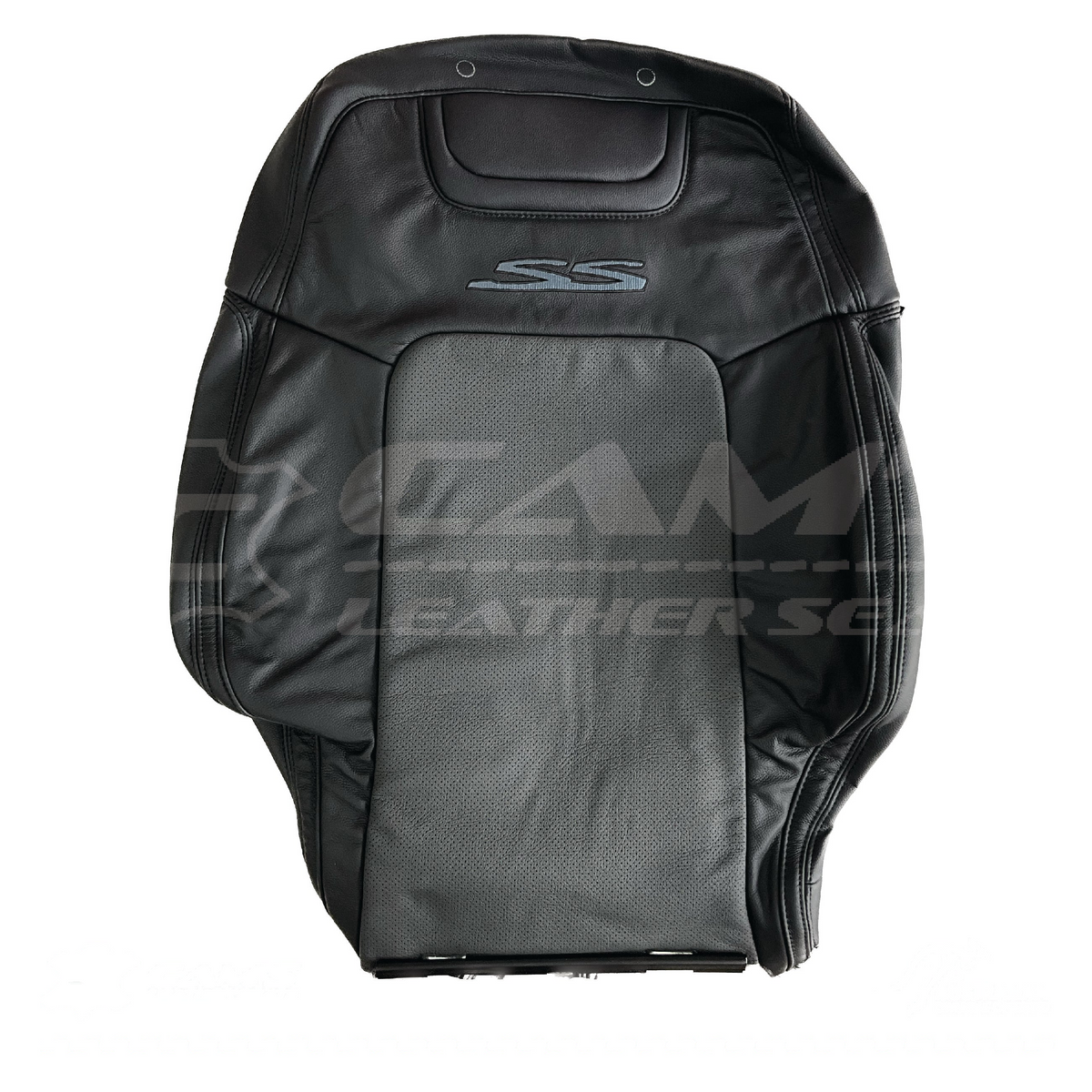 LEATHER TRIM FOR HOLDEN FRONT SEAT BACK REST VE SS SSV ONYX GREY LH OR RH