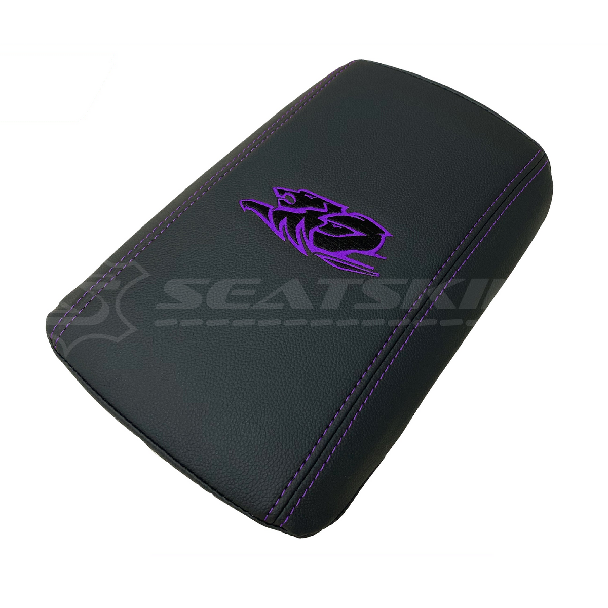 CONSOLE COVER ARM REST CUSTOM TO FIT HOLDEN VE VF LOW SHAPE HRT LOGO CHOOSE COLOUR