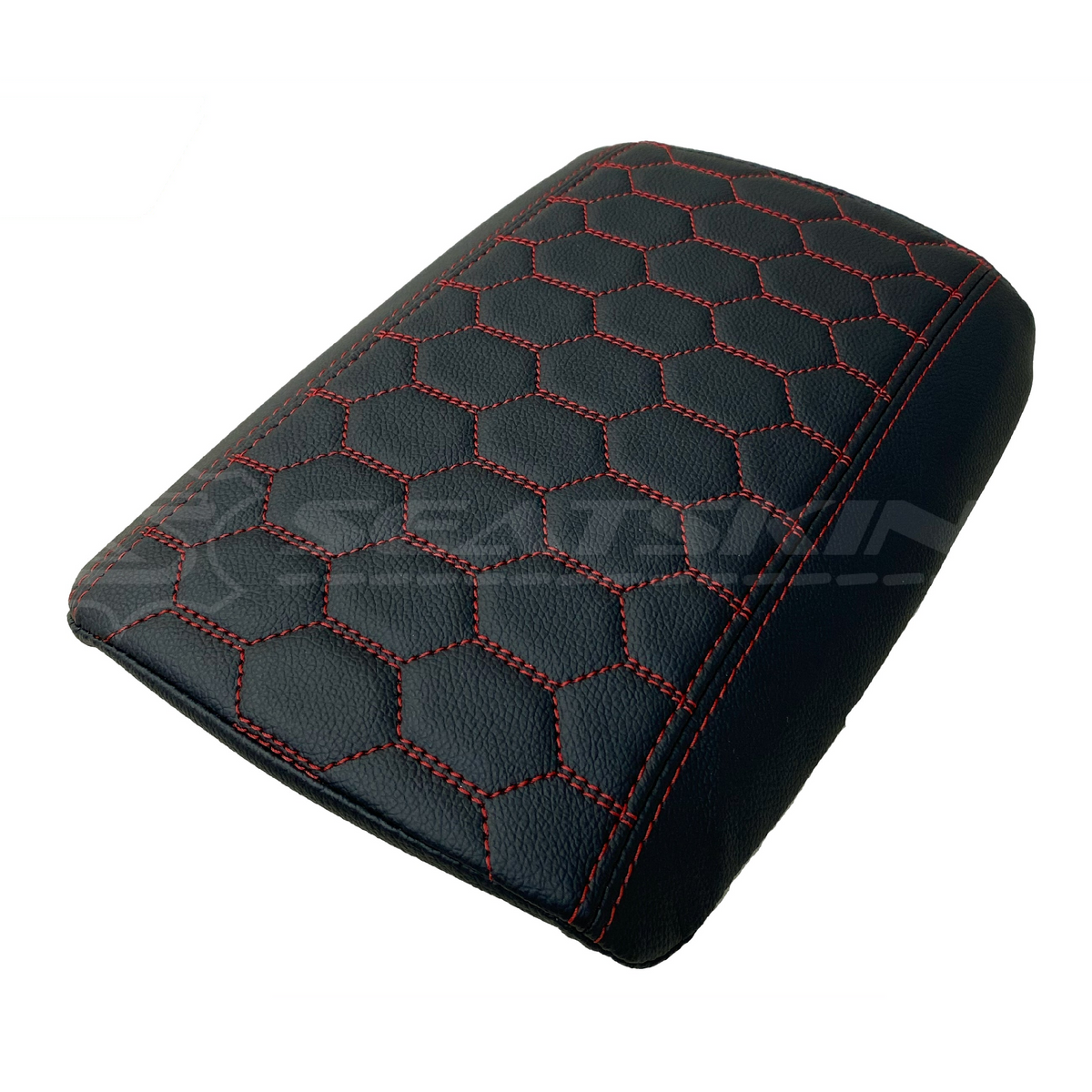 CONSOLE COVER ARM REST CUSTOM TO FIT HOLDEN VE VF LOW HEXAGON STITCH CHOOSE COLOUR