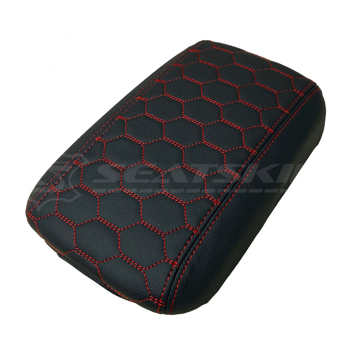 CONSOLE COVER ARM REST CUSTOM TO FIT HOLDEN VE VF MID HEXAGON STITCH CHOOSE COLOUR