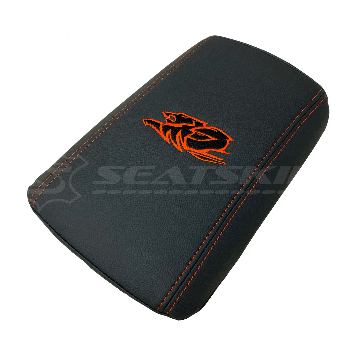 CONSOLE COVER ARM REST CUSTOM TO FIT HOLDEN VE VF LOW SHAPE HRT LOGO CHOOSE COLOUR