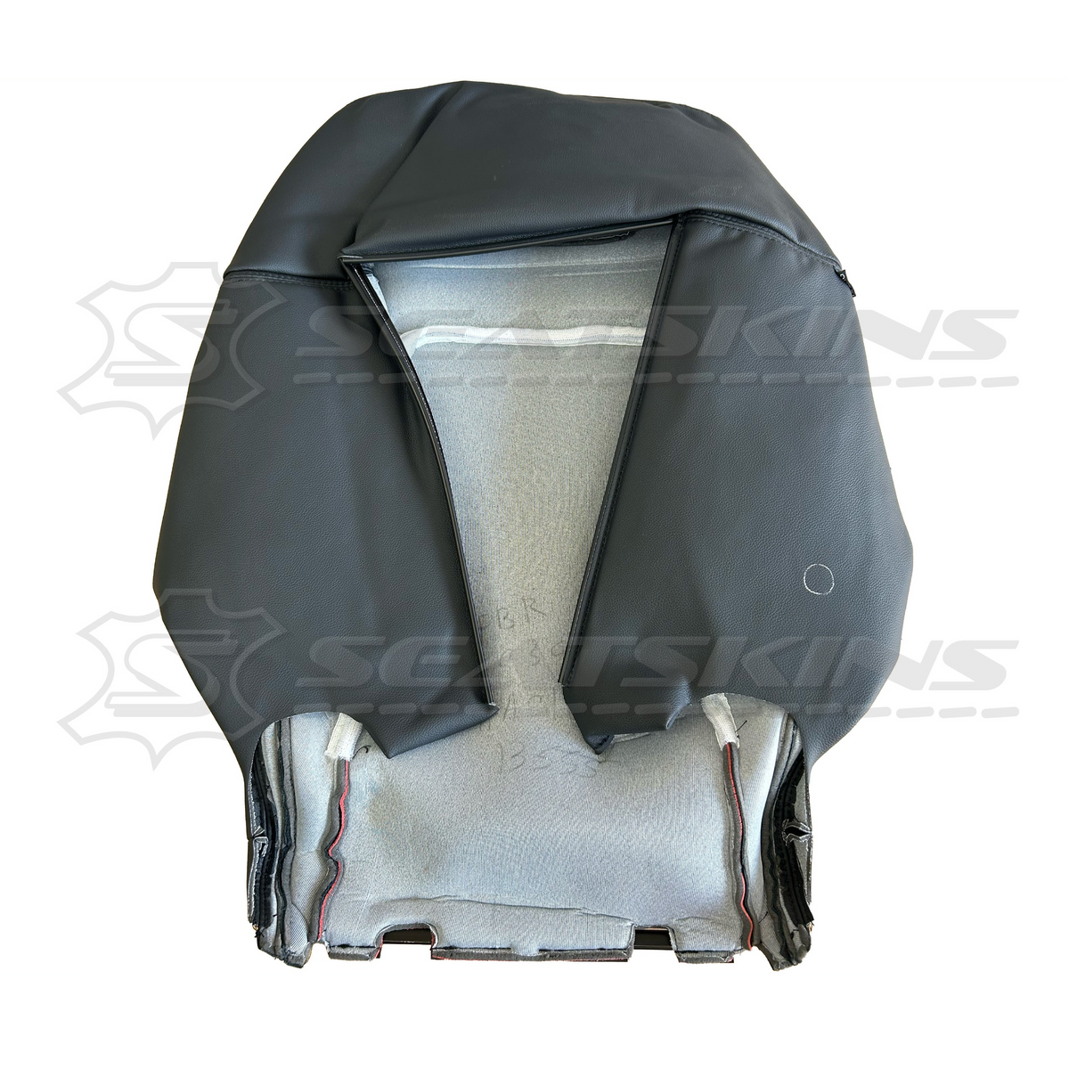 LEATHER TRIM FOR HOLDEN FRONT SEAT BACK REST VE SS SSV ONYX RED HOT LH OR RH