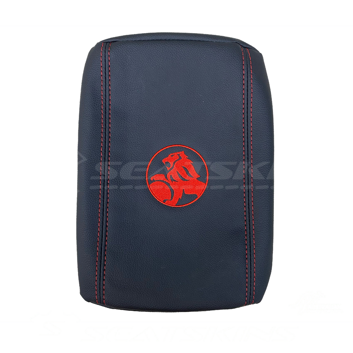 CONSOLE COVER ARM REST CUSTOM TO FIT HOLDEN VE VF LOW SHAPE LION LOGO CHOOSE COLOUR