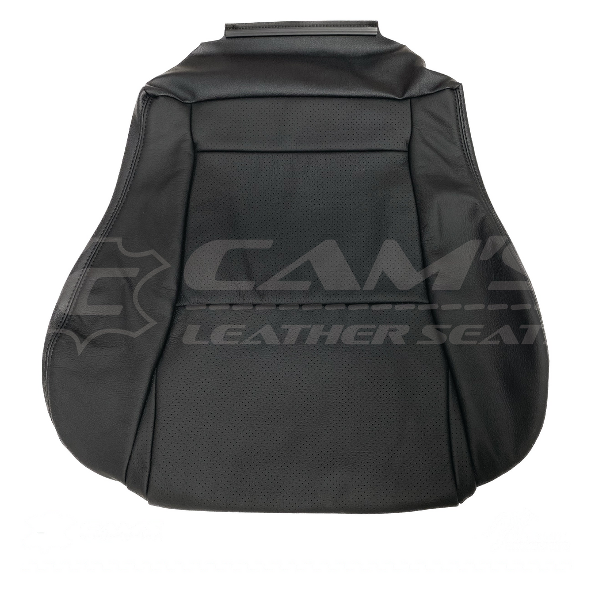 LEATHER SEATS TRIM KIT FOR HOLDEN VT/VX SS 2 SEATS BLACK WITH BLACK STITCHING