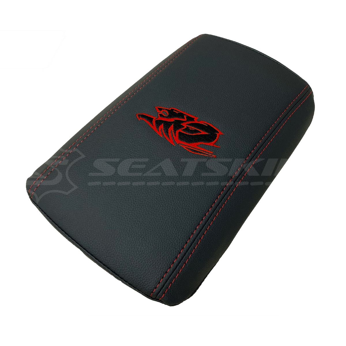 CONSOLE COVER ARM REST CUSTOM TO FIT HOLDEN VE VF LOW SHAPE HRT LOGO CHOOSE COLOUR