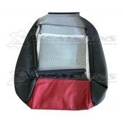 LEATHER TRIM FOR HOLDEN FRONT SEAT BASE VE SS SSV ONYX RED HOT LH OR RH