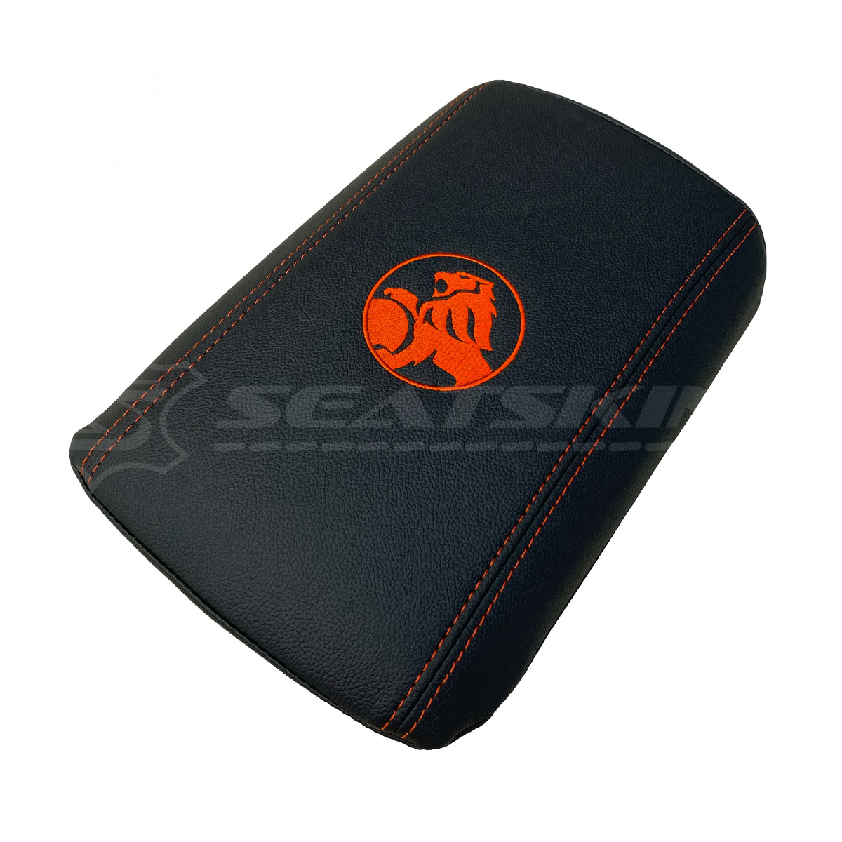 CONSOLE COVER ARM REST CUSTOM TO FIT HOLDEN VE VF LOW SHAPE LION LOGO CHOOSE COLOUR