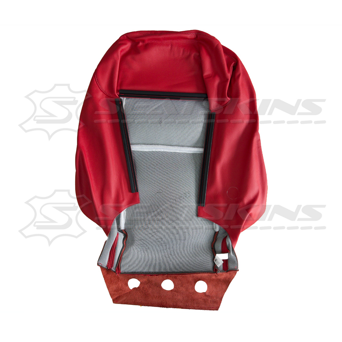 LEATHER SEATS TRIM KIT FOR HOLDEN VX/VY MONARO 4 SEATS RED LEATHER