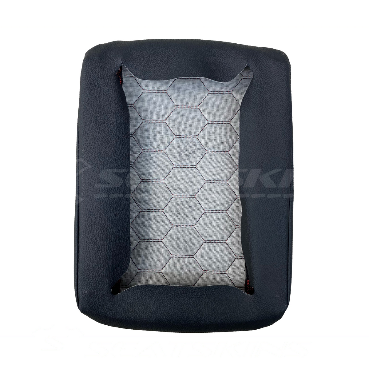 CONSOLE COVER ARM REST CUSTOM TO FIT HOLDEN VE VF LOW HEXAGON STITCH CHOOSE COLOUR