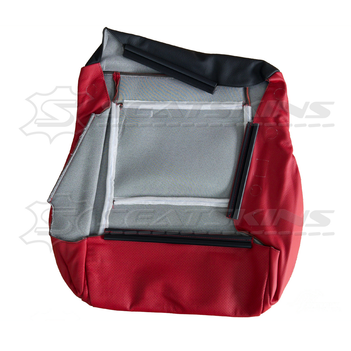 LEATHER SEATS TRIM KIT FOR HOLDEN VX/VY MONARO 4 SEATS RED LEATHER