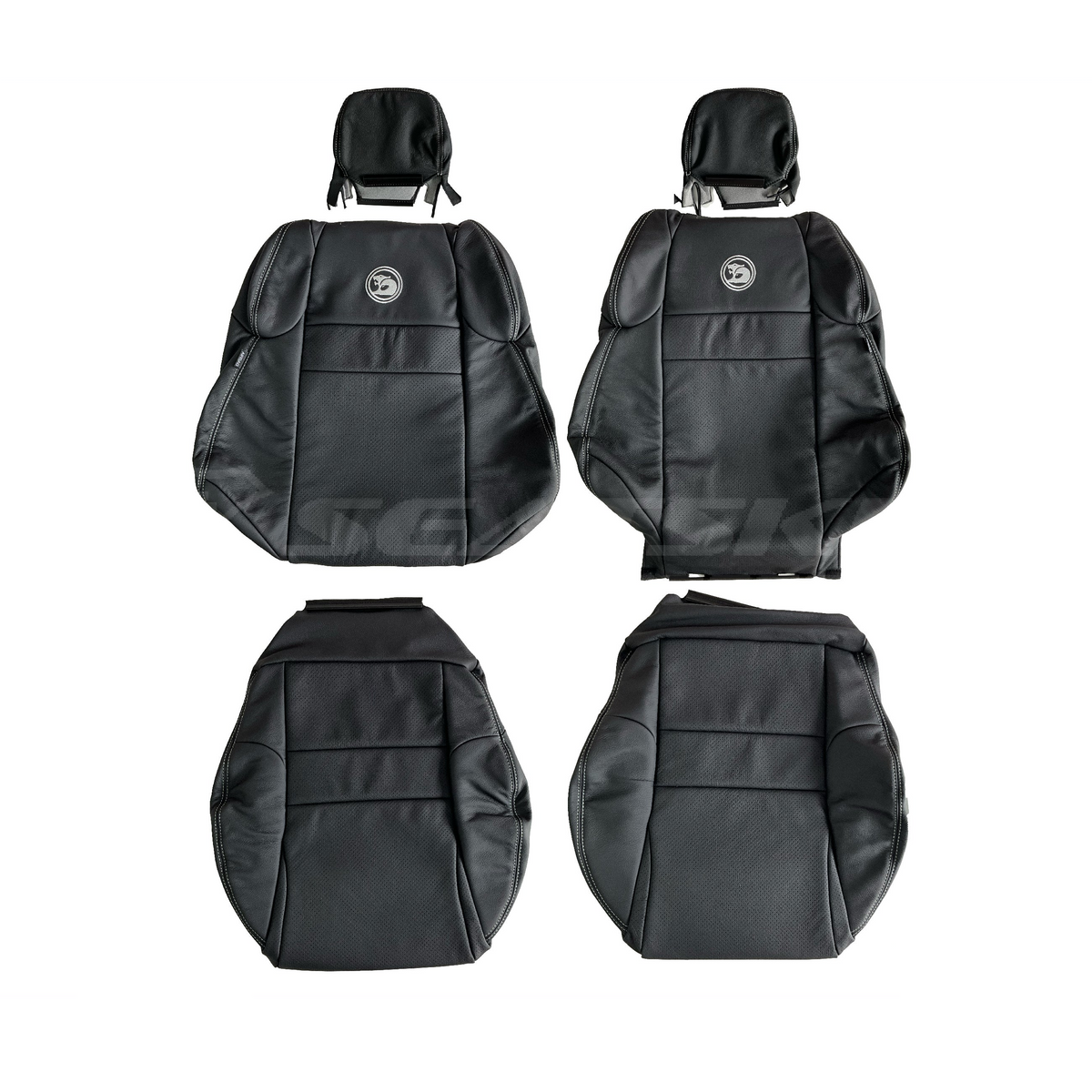 LEATHER SEATS TRIM KIT FOR VZ HSV HOLDEN R8 CLUBSPORT ANTHRACITE 5 SEATS