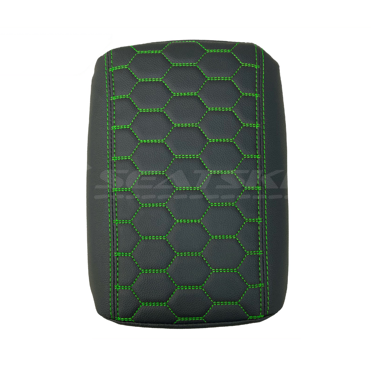 CONSOLE COVER ARM REST CUSTOM TO FIT HOLDEN VE VF LOW HEXAGON STITCH CHOOSE COLOUR