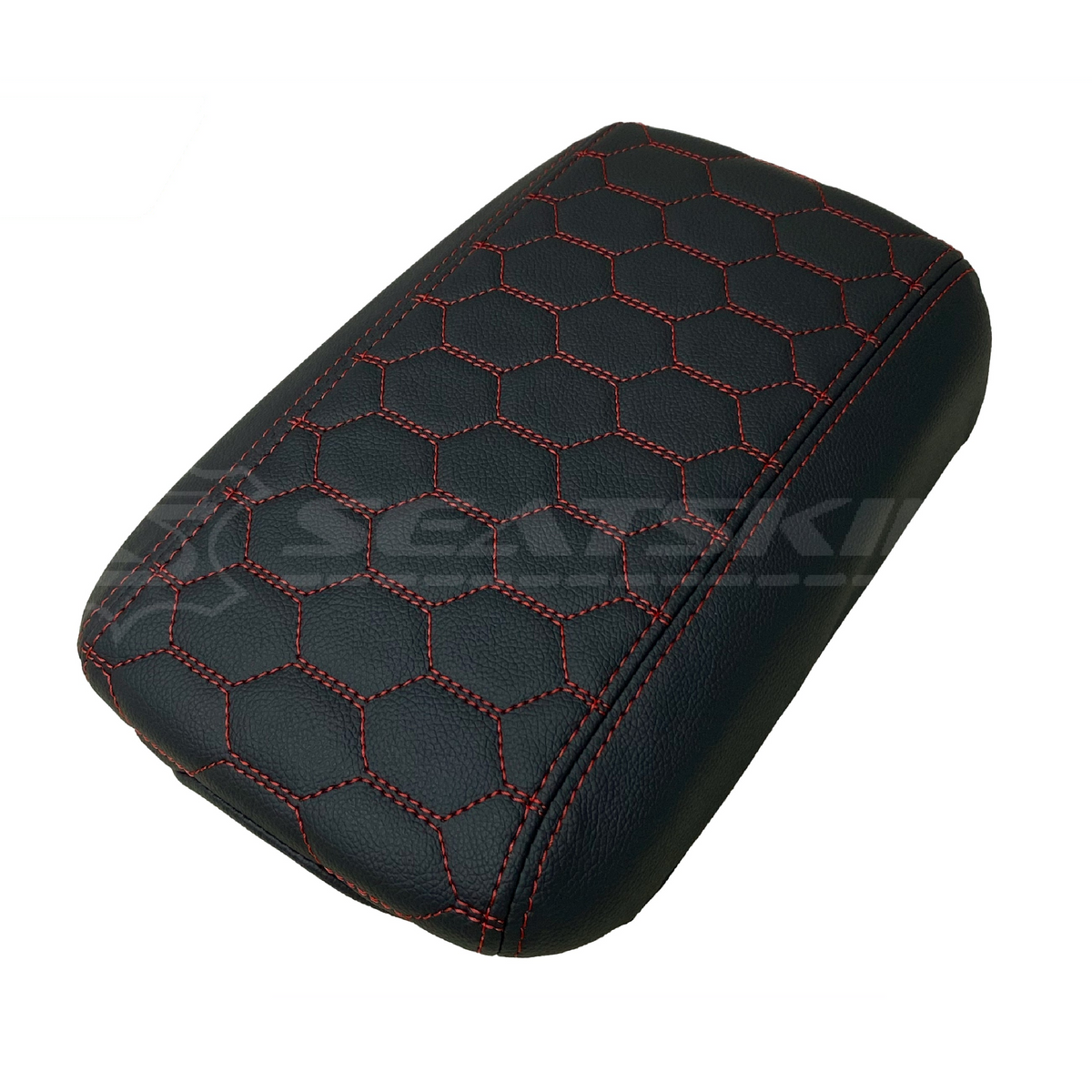 CONSOLE COVER ARM REST CUSTOM TO FIT HOLDEN VE VF MID HEXAGON STITCH CHOOSE COLOUR